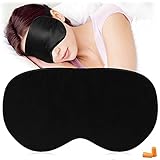 Seiden Schlafmasken und Augenbinde, superglatte Augenmaske zum Schlafen, mit...