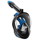 G2RISE® Schnorchelmaske, Tauchmaske, Faltbare CO2-sichere Schnorchel Vollmaske mit...