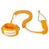 HUIIKE Sup Leash Verstellbar und Spiralförmig Leash Sup Board Standard, Stand Up Paddle...