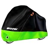 ZUAPEV Fahrradabdeckung Wasserdicht, Fahrradgarage Wetterfest Plane für Aussen, Fahrrad...