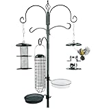 wildtier herz I Premium Futterstation 235 cm - aus pulverbeschichtetem Metall -...