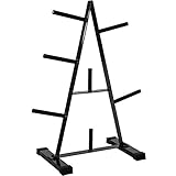 Movit® Hantelscheibenständer Hantelbaum, Scheibenaufnahme: 30mm Farbwahl: schwarz oder...