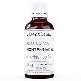 wesentlich. Fichtennadelöl - ätherisches Öl - 100% naturrein (Glasflasche) -...