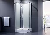 Duschmeister Fertigdusche Komplettdusche Helena II 85x85 cm Max. 200 cm hoch...