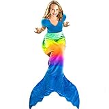 Blankie Tails, Die Original Meerjungfrau Decke , Rainbow Ombre , für Erwachsene...