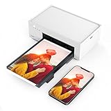 Liene Fotodrucker Smartphone mit Wiederaufladbarer Akku, WiFi Handy Fotodrucker 10x15cm,...