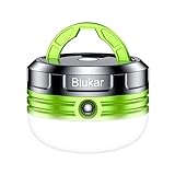 Blukar Campinglampe, LED Camping Laterne Mini Tragbare Camping Licht, 3...