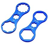 Fahrrad Vordergabel Reparatur Werkzeug,2 STK Fahrradschlüssel Federgabel Schlüssel für...
