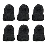MIJOMA 6 Stück Set Eierwärmer-Strickmütze, Eiwärmer aus Strick, gestrickte...