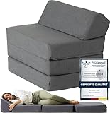 Schlafsessel mit Bettfunktion Klappbar - Klappsessel mit Schlaffunktion - Gäste...