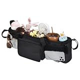 Doppel-Kinderwagen-Organizer, wasserdicht, faltbar, Kinderwagen-Organizer mit...