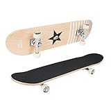 HUDORA Skateboard Venice Beach - Modernes Board mit Aufdruck - Kinder und Jugendliche -...