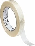 2 Rollen 3M Tartan Filamentklebeband 8954 25mm x 50m Kreuz-Klebeband