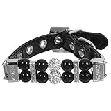 Gatuida Perlen-Hundehalsband: Perlen-Katzenhalskette für kleine Rassen –...