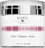 Hals und Dekollete Creme mit Peptiden und Retinol - Neck Firming Cream zur Reduzierung von...