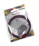 Knit Pro Seile + Endkappen + Schlüssel, verschiedene Längen (150 Zentimeter)