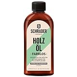 SCHRADER Holzöl - Möbelöl Farblos - Pflegeöl für Holzmöbel &...