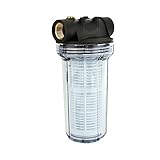 Grafner Vorfilter für Hauswasserwerke und Gartenpumpen, mit Filtereinsatz, lange...