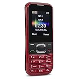 swisstone SC 230 Dual SIM Unlocked Handy (4,5 cm (1,8 Zoll), mit extra großem...