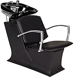 AYALA Friseurstuhl mit Waschbecken LADY PAKO Friseurwaschbecken Friseur...
