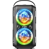 W-KING 180W PEAK Bluetooth Lautsprecher Box Groß Party laut Musikbox Bluetooth Boom Box...