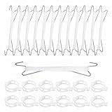 Tomaten Rankhilfe, 12pcs Tomatenhaken, Metall Tomatenstütz Haken, Tomatenstützhaken...
