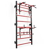K-Sport: Trainingsset - Sprossenwand mit Dip Station & Klimmzugstange I Kraftstation mit...
