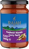 Kajal Rajah Kashmiri Masala Curry Paste (6 x 300g) - Scharfe Gewürzpaste für...