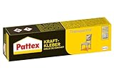 Pattex Kraftkleber Transparent, Klebstoff mit hoher Haftkraft und...