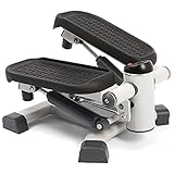 SportPlus 2-in-1 Mini-Stepper mit patentierter Umschalttechnik, Swing-Stepper und...