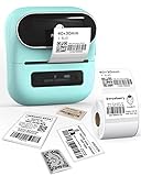 Phomemo M220 Etikettendrucker, Bluetooth Barcode Edikettengerät Tragbarer Etiketten...