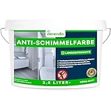derendo Anti Schimmelfarbe 2.0 für feuchte Räume Badezimmer Schlafzimmer...