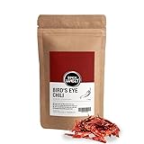 Spicy Welt Bird’s Eye Chili Ganz (250g) – Ganze Getrocknete Chilischoten für Currys,...