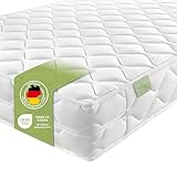 DREAMSTAR Ergo Flex Duo I ergonomische 7-Zonen Kaltschaummatratze I 16 cm hoch I Öko-Tex...