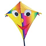 CIM Großer Kinder-Drachen - SUPER Drachen Happy Eddy Joker XL - Einleiner...