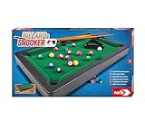 Noris 606167704 Pool Billard & Snooker inkl. 2 Queues, 16 Billard-und 17 Snooker Kugeln...