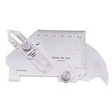 SEAFRONT Schweißnahtlehre MG-8B, Edelstahl, geschweißte Oberflächen Schweißlehre