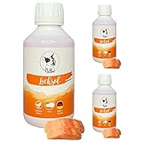 Lachsöl Hunde & Katzen Fischöl Flüssig Omega 3 & 6 Öl Kaltgepresst Natürlich -...