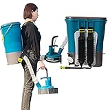 BJYX Universal Schleuderstreuer, Huckepack Streuwagen 25L Multifunktionaler Huckepack...