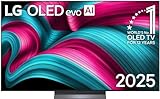 LG OLED65C5ELB TV 65 Zoll (165 cm) 4K OLED evo AI TV (α9 Gen8 4K AI Prozessor, webOS 25,...