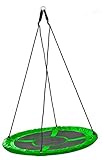 Izzy Nestschaukel Outdoor, Textilene-Material PE-Kunststoff, wetterfest, weiches Nest,...
