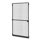 jarolift Profi Line Fliegengittertür Insektenschutz Tür 120 x 220 cm, Fiberglas Gewebe...