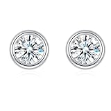 Deyanse Klein Ohrstecker Ohrringe, 925 Sterling Silber Ohrstecker für Damen Mädchen...