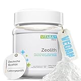 Vitabay Zeolith Pulver (500 g) • Ultrafein • Bis zu 95% Klinoptilolith •...