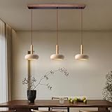 LED-Pendelleuchte Wabi Sabi Nordische Stil Hängelampe Retro Hängeleuchte Naturstein...
