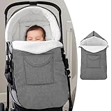 Fußsack für Kinderwagen Buggy, Baby Fußsack Schlafsack, Winter-Fußsack für...