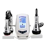 WOLEGM 3-in-1 Ultraschall-Kavitationsgerät 40K mit RF–Fettverbrennung & Anti-Cellulite...