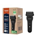 GRUNDIG MS 6330 Herrenrasierer, 60 Min Betriebszeit, Ausklappbarer Langhaarschneider,...