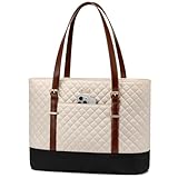 LOVEVOOK Laptoptasche Damen 15,6 Zoll, Handtasche Shopper Business Tasche...