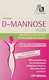 Avitale D-Mannose Plus 2000mg Tabletten mit Niacin und Biotin zur Förderung der...